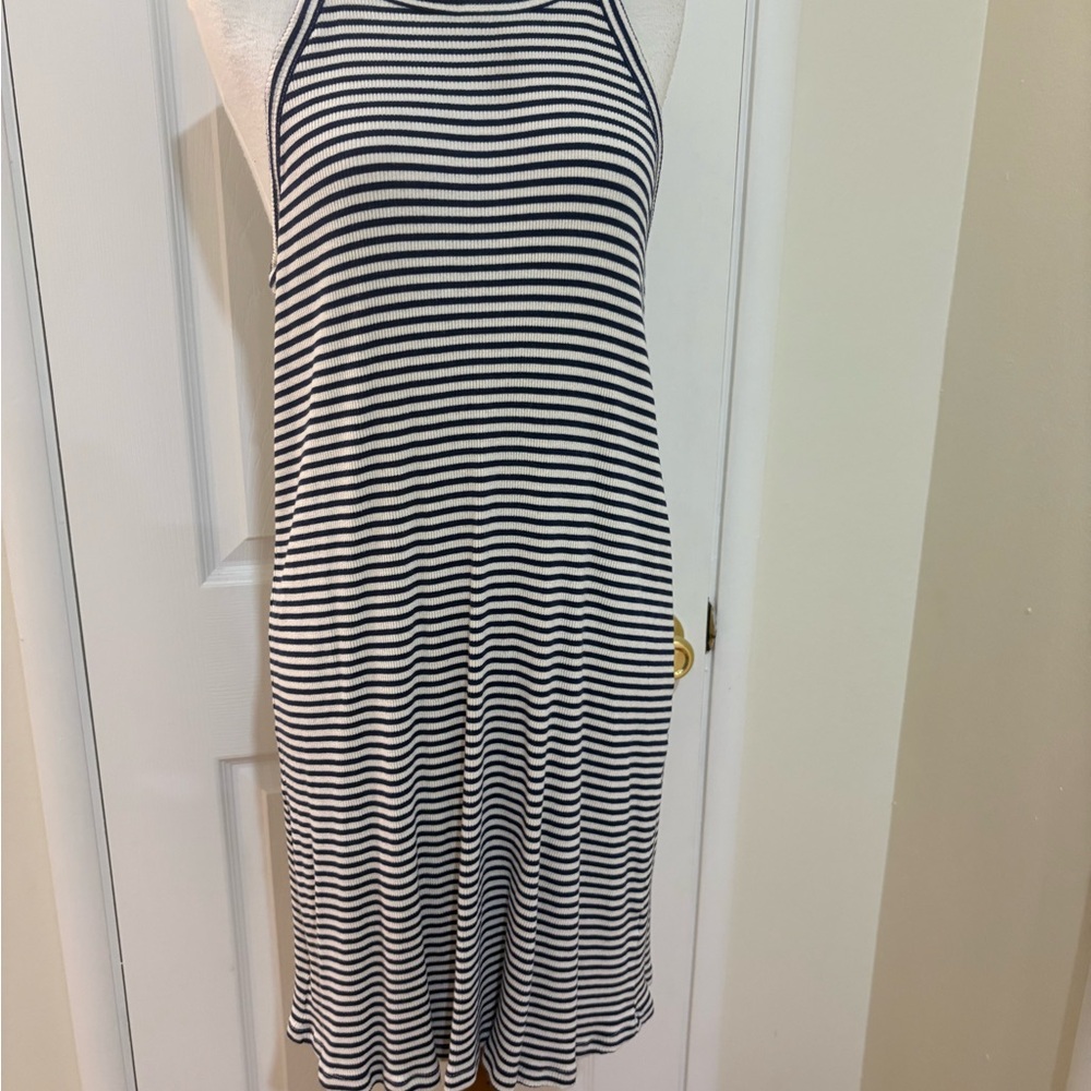Madewell Striped Sleeveless Dress